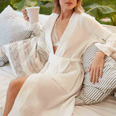 Muslin Robe  Bridesmaid Robe Brides robes  Lightweight robes  Thin Stylish Loungewear